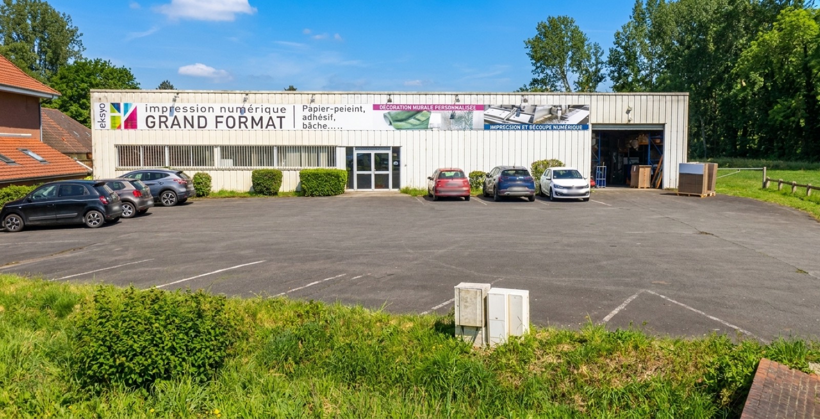L'atelier EKSYO, imprimeur grand format à Aire-sur-la-Lys, près de Saint-Omer