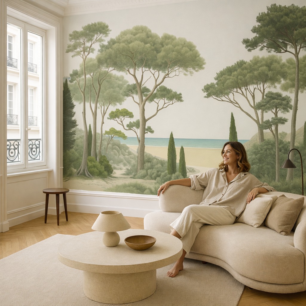 Papier peint et panoramique personnalisé imprimé sur-mesure